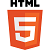 HTML5 logo and wordmark
